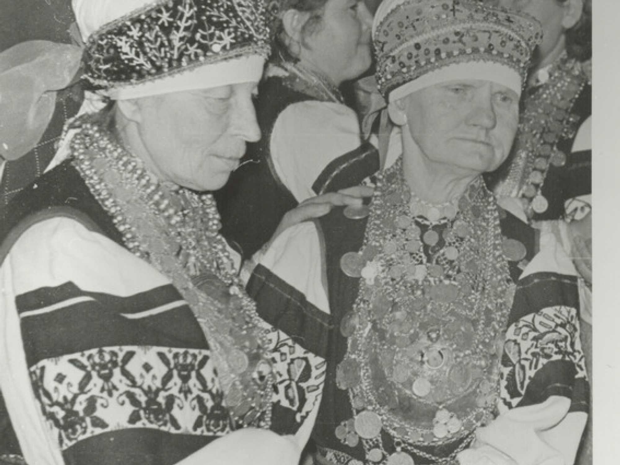 Värska Kadriõhtu. Jekaterina Sai ja Aleksandra Kõiv; STM F 2300